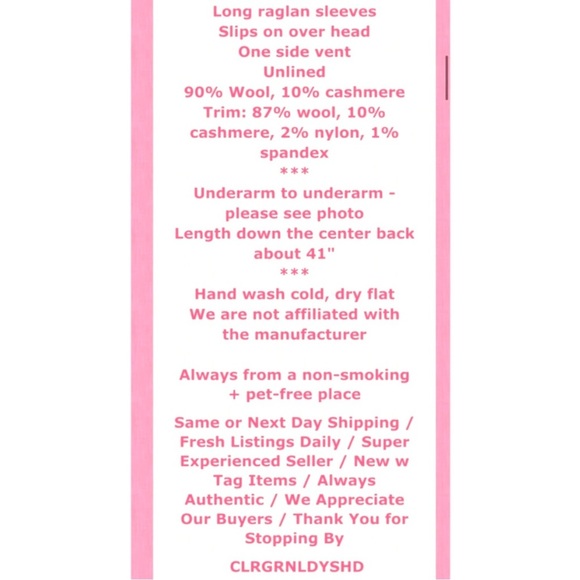 $445 Vince Wool Dress Small Pink Italian Cashmere Washable Side Slit Blush NWT - Picture 3 of 16